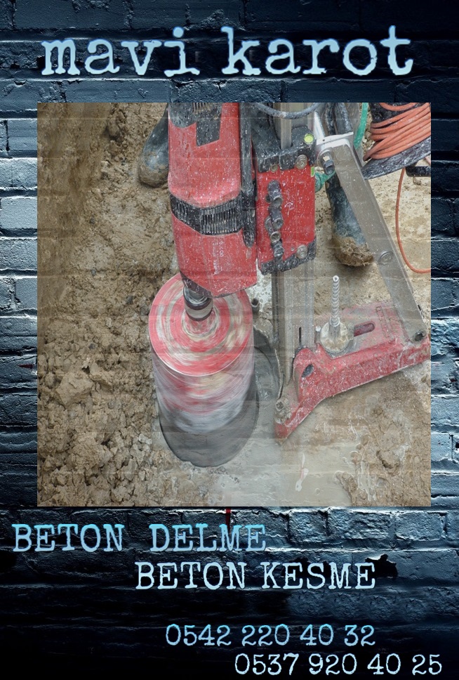 Karot, Karotcu, Mavi karot, İstanbul Karot,İstanbul Karotcu,