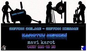 Mavi Karot, 0537 920 40 25 | Beton delme, Beton Kesme